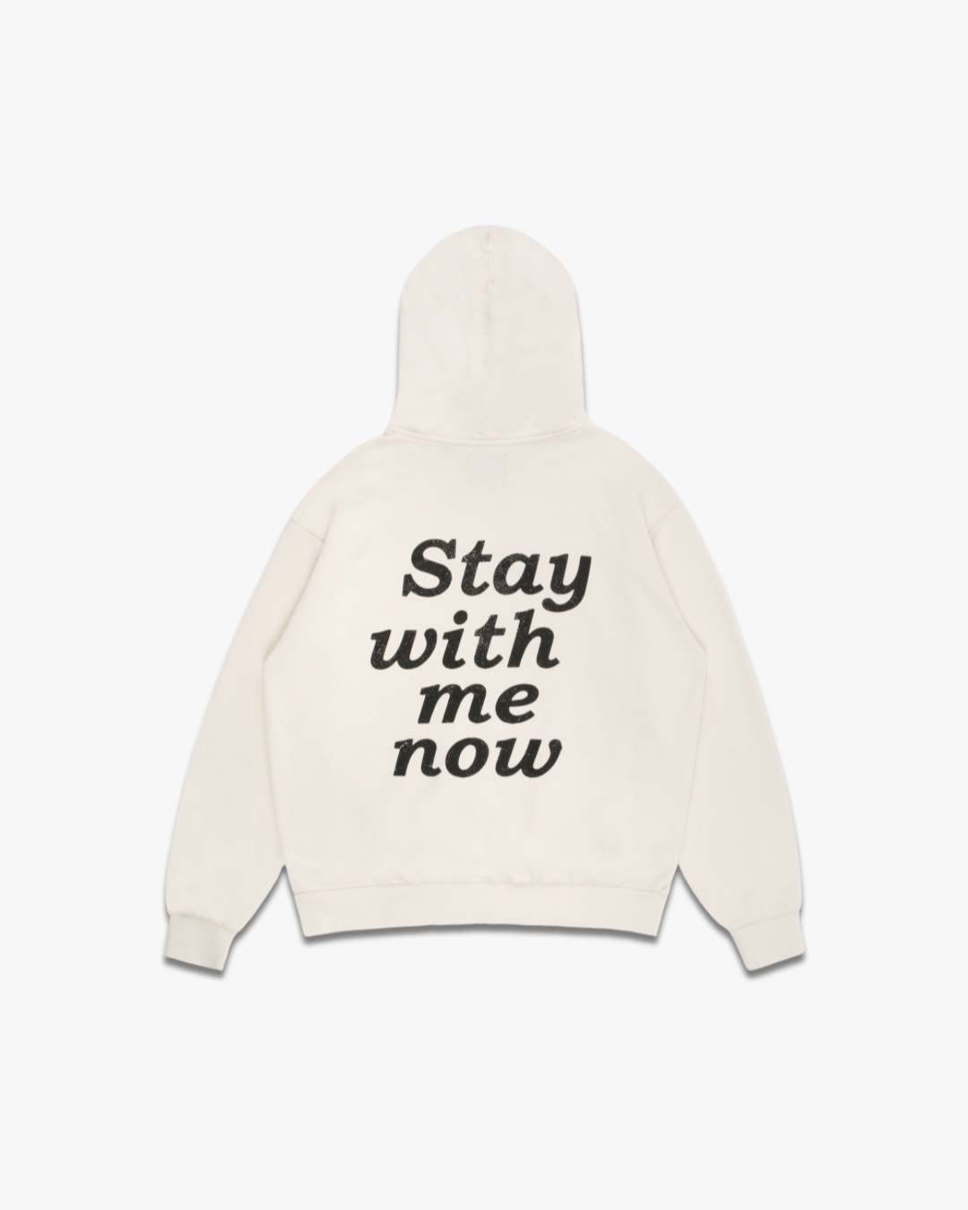 STAY WITH ME NOW HOODIE // VINTAGE WHITE