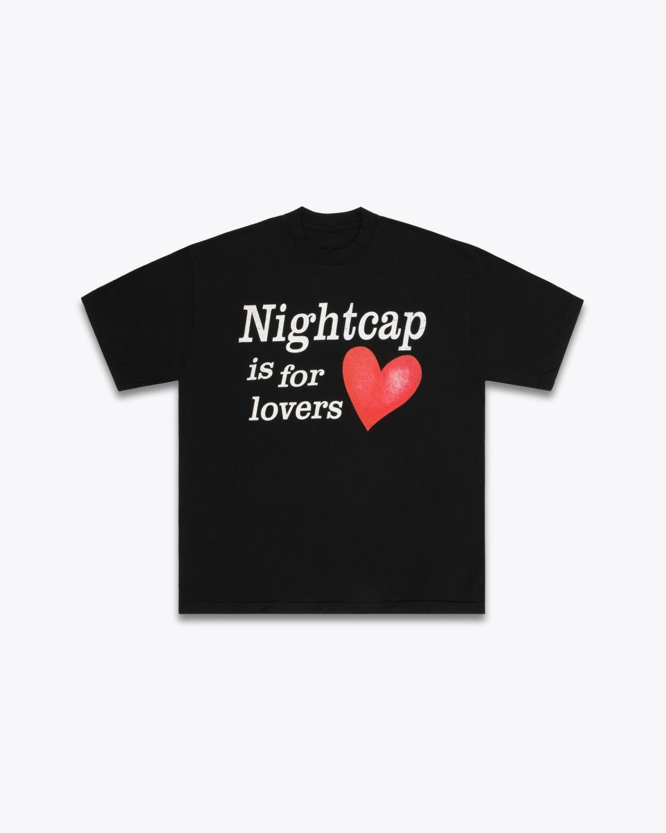 LOVERS TEE // BLACK