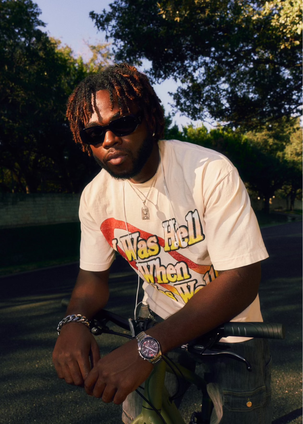 I WAS HELL TEE // VINTAGE WHITE