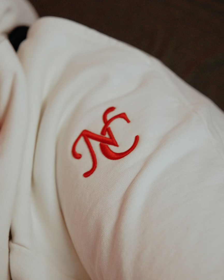 SCRIPT LOGO SWEATPANT // OATMEAL