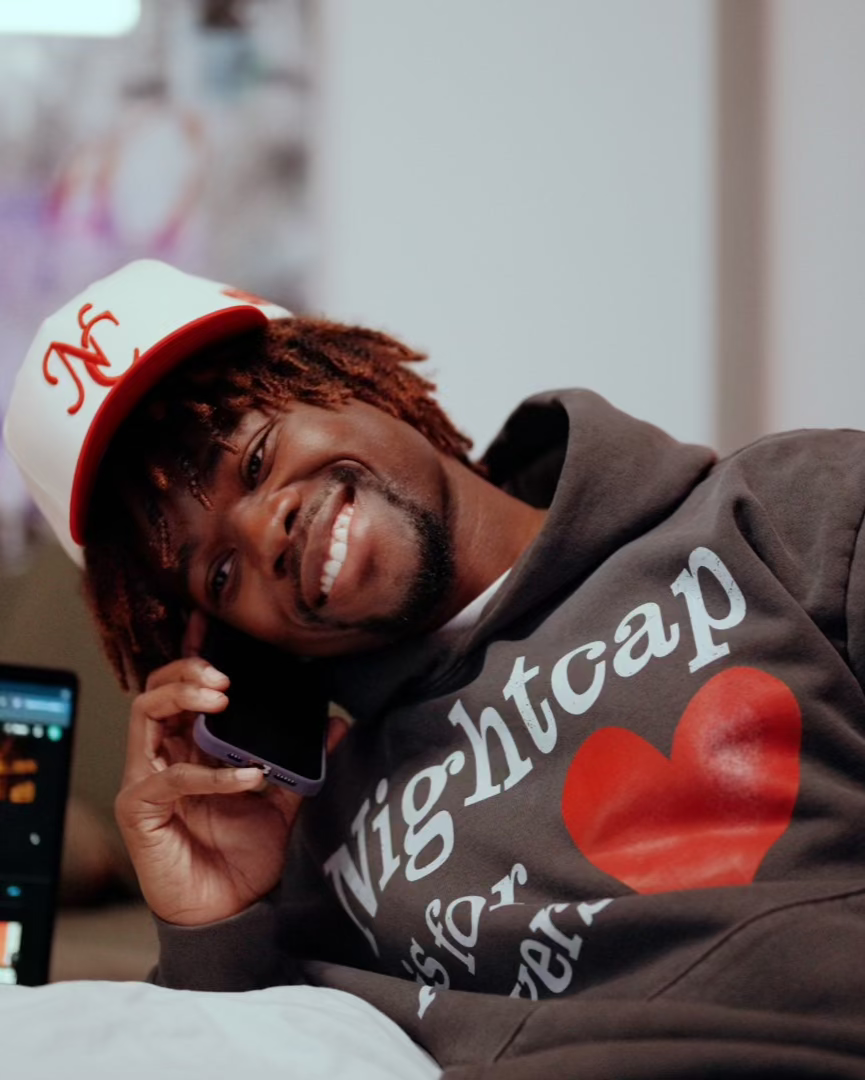 LOVERS HOODIE // VINTAGE BLACK