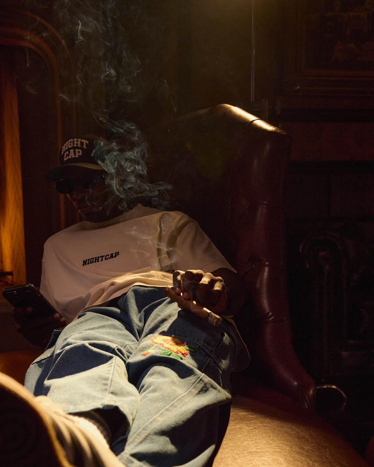 STAY WITH ME NOW TEE // VINTAGE WHITE