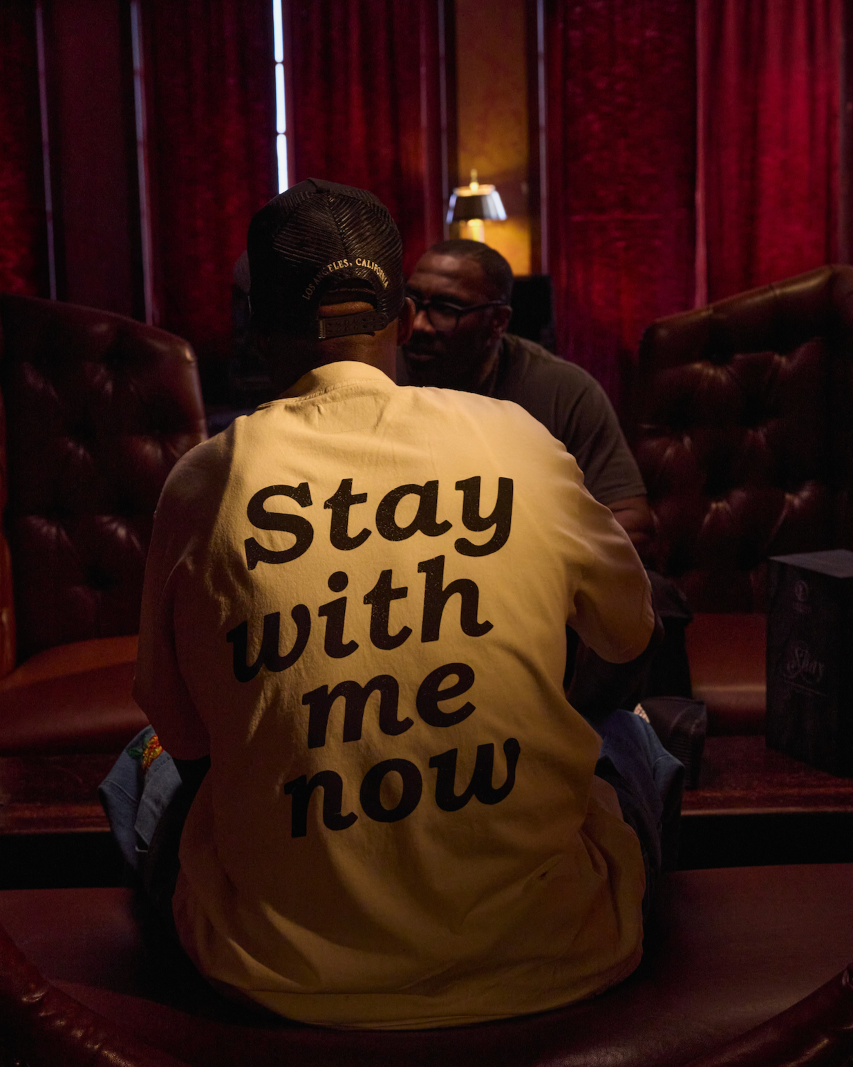 STAY WITH ME NOW TEE // VINTAGE WHITE