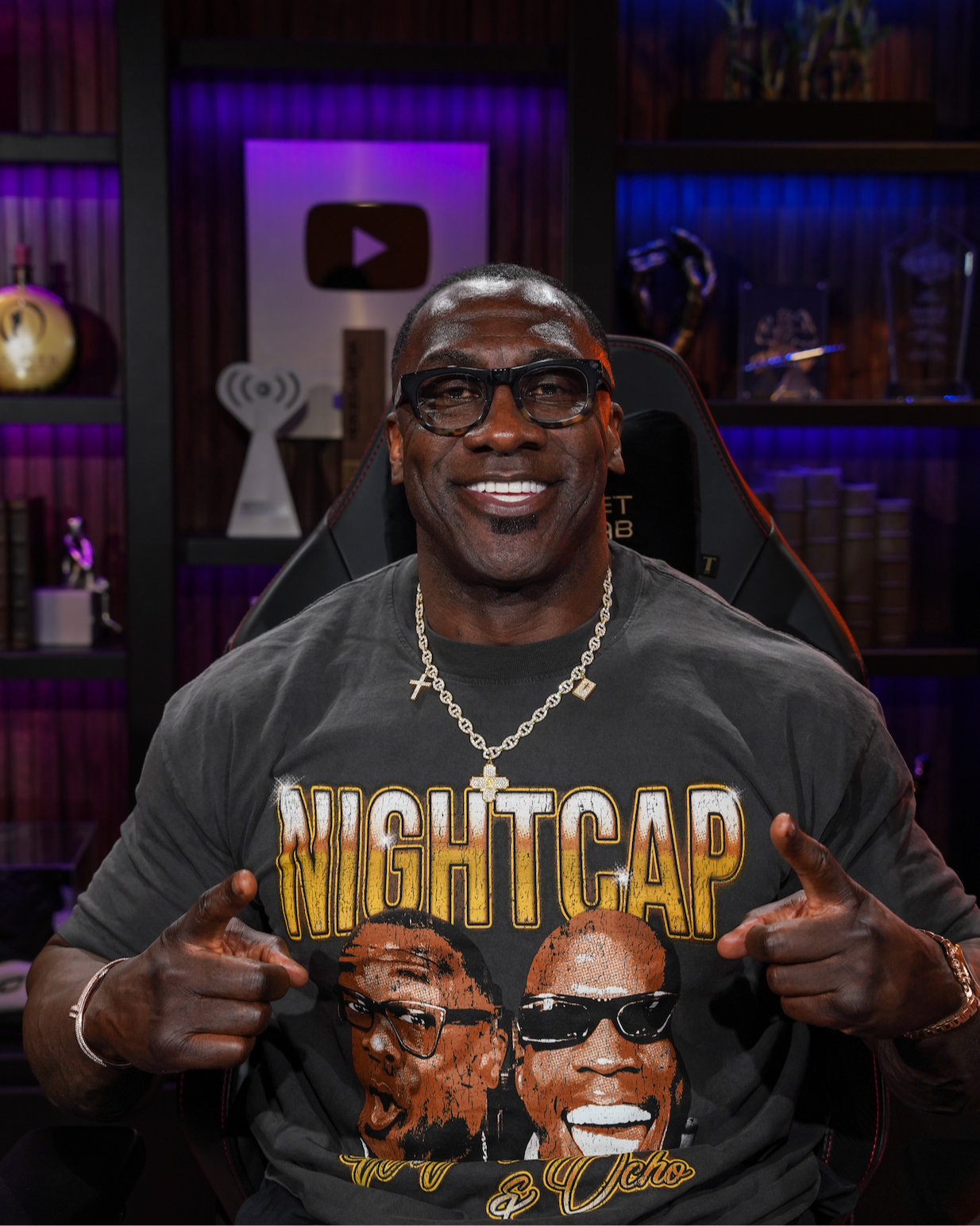 UNC & OCHO TEE // VINTAGE BLACK