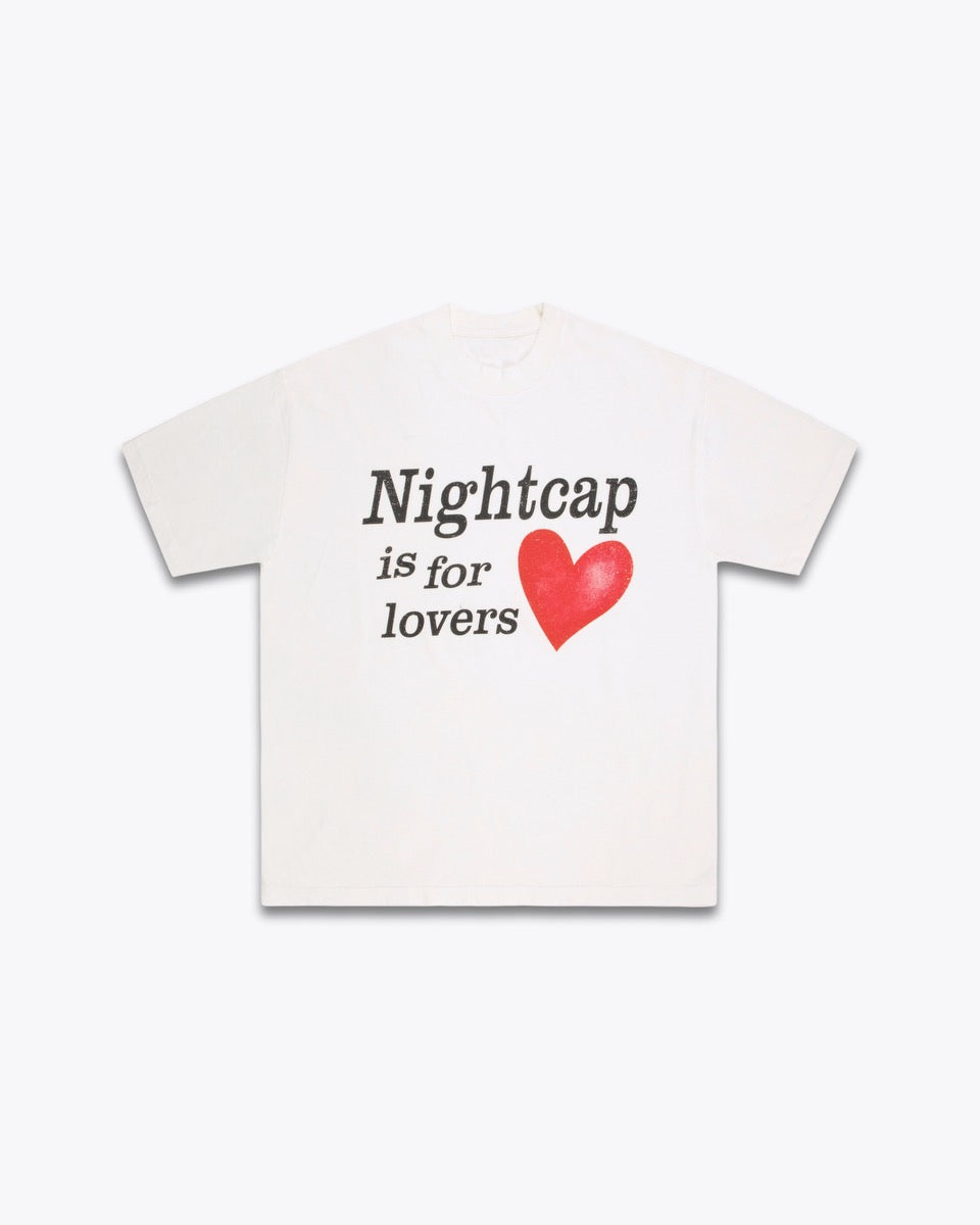 LOVERS TEE // VINTAGE WHITE