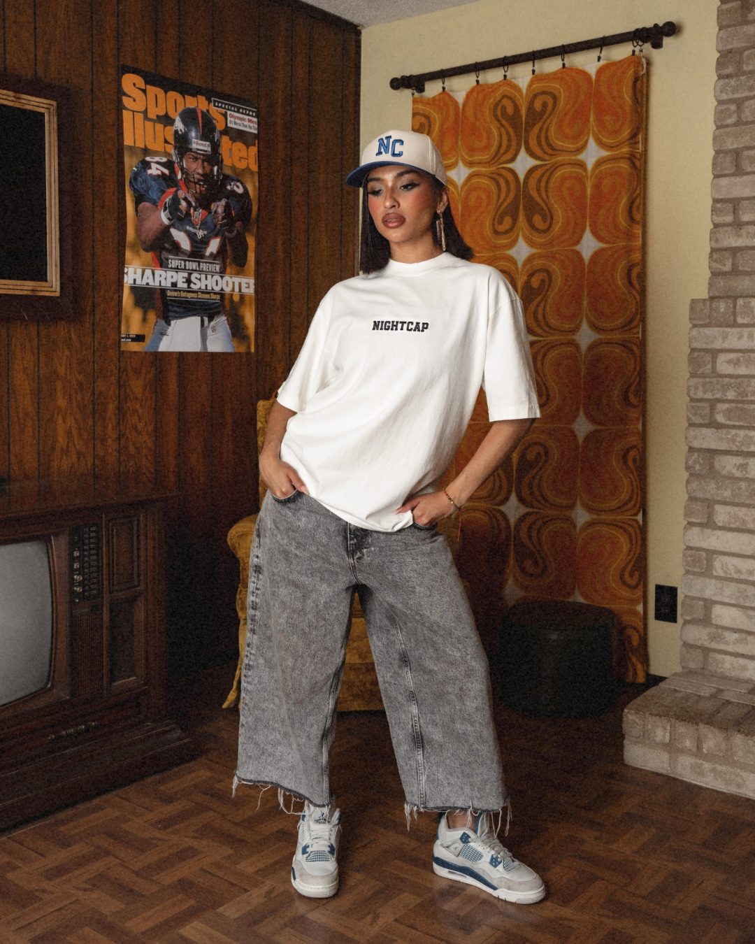 STAY WITH ME NOW TEE // VINTAGE WHITE