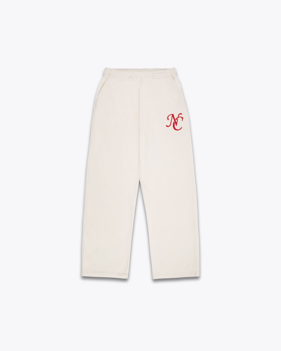 SCRIPT LOGO SWEATPANT // OATMEAL