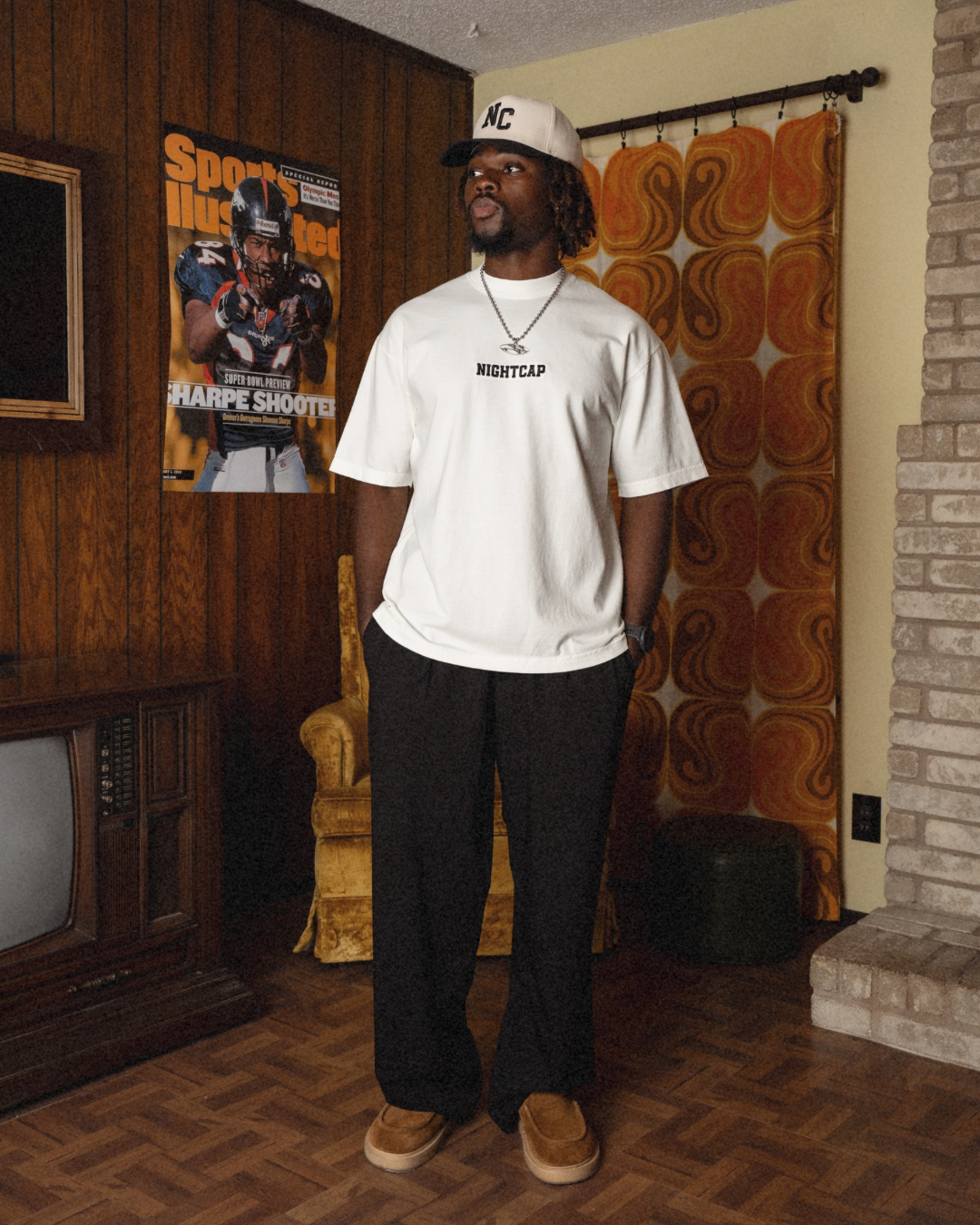 STAY WITH ME NOW TEE // VINTAGE WHITE