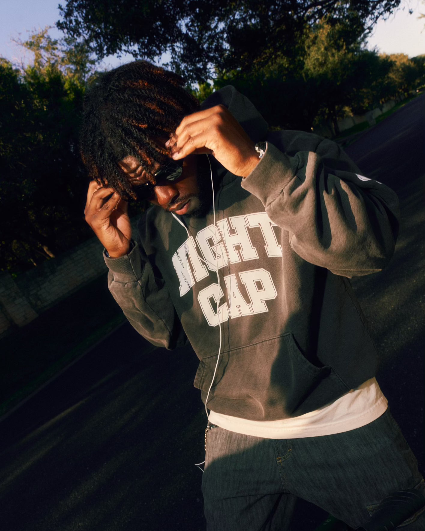 NIGHTCAP HOODIE // VINTAGE BLACK