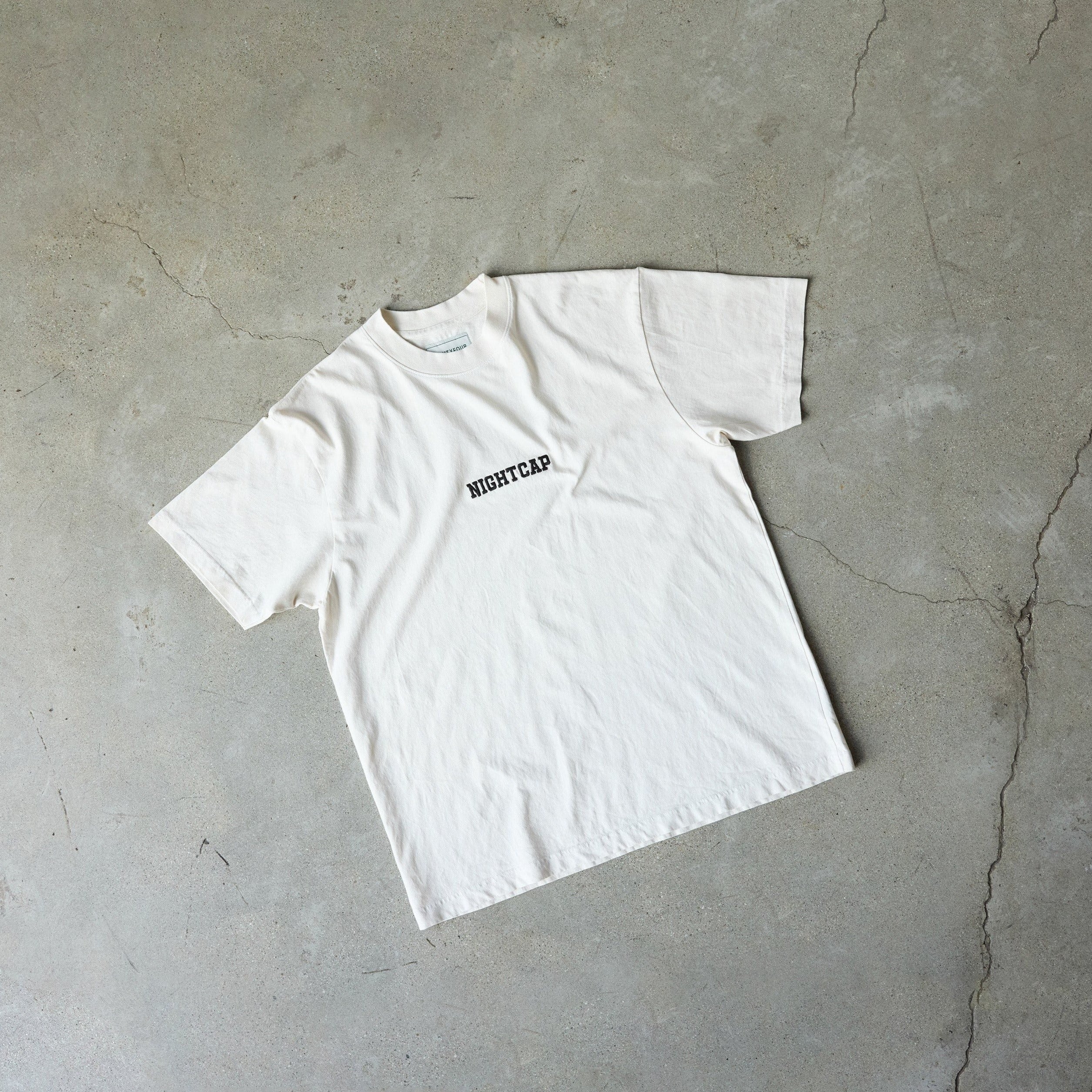 STAY WITH ME NOW TEE // VINTAGE WHITE