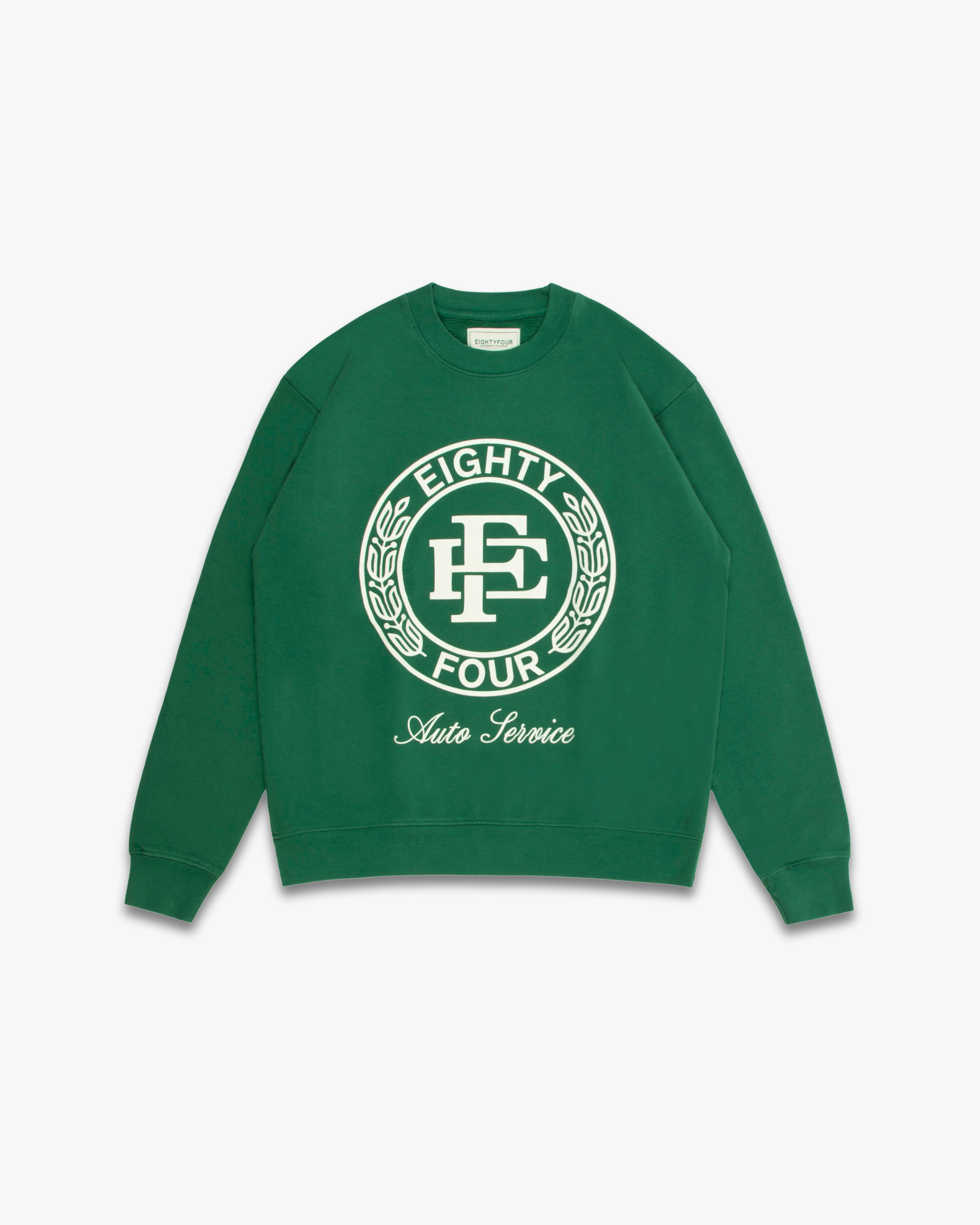 MERCEDES MOTIF CREWNECK