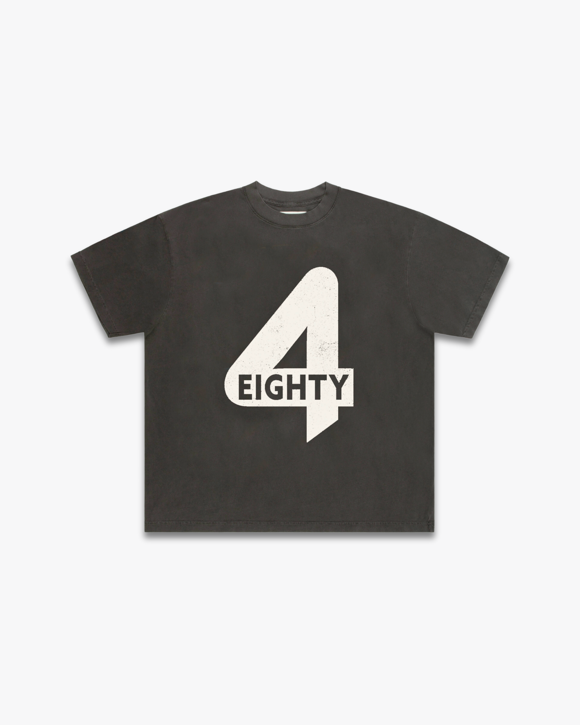 EIGHTYFOUR LOGO TEE // VINTAGE BLACK