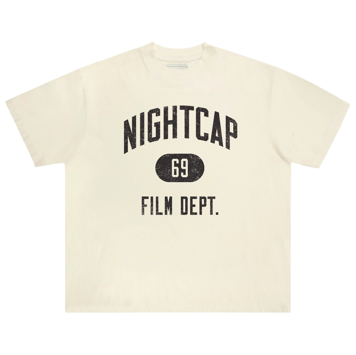 69 FILM DEPT. TEE // VINTAGE WHITE