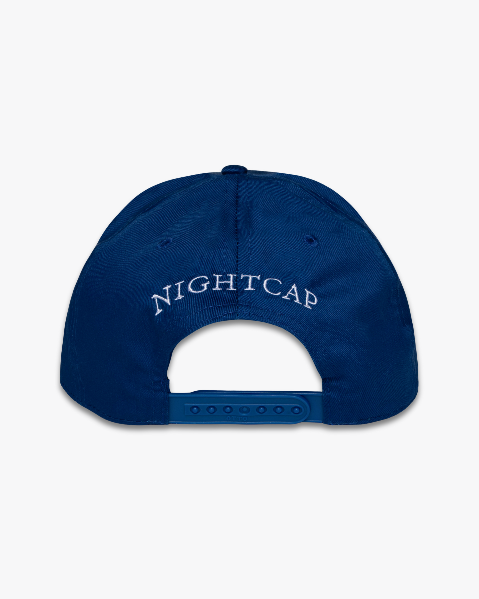 STACKED LOGO HAT // ROYAL BLUE