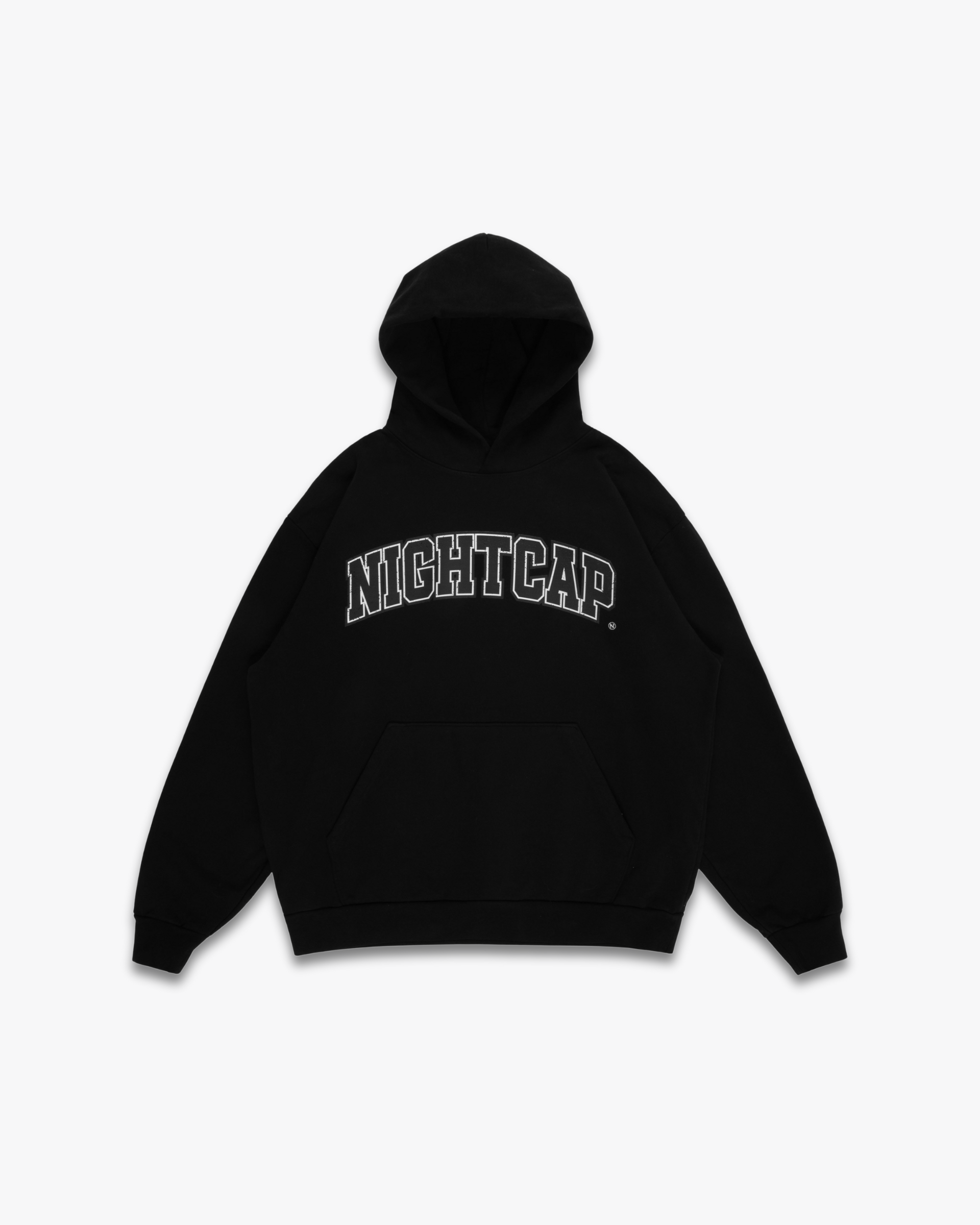 SIGNATURE FLEECE HOODIE // BLACK