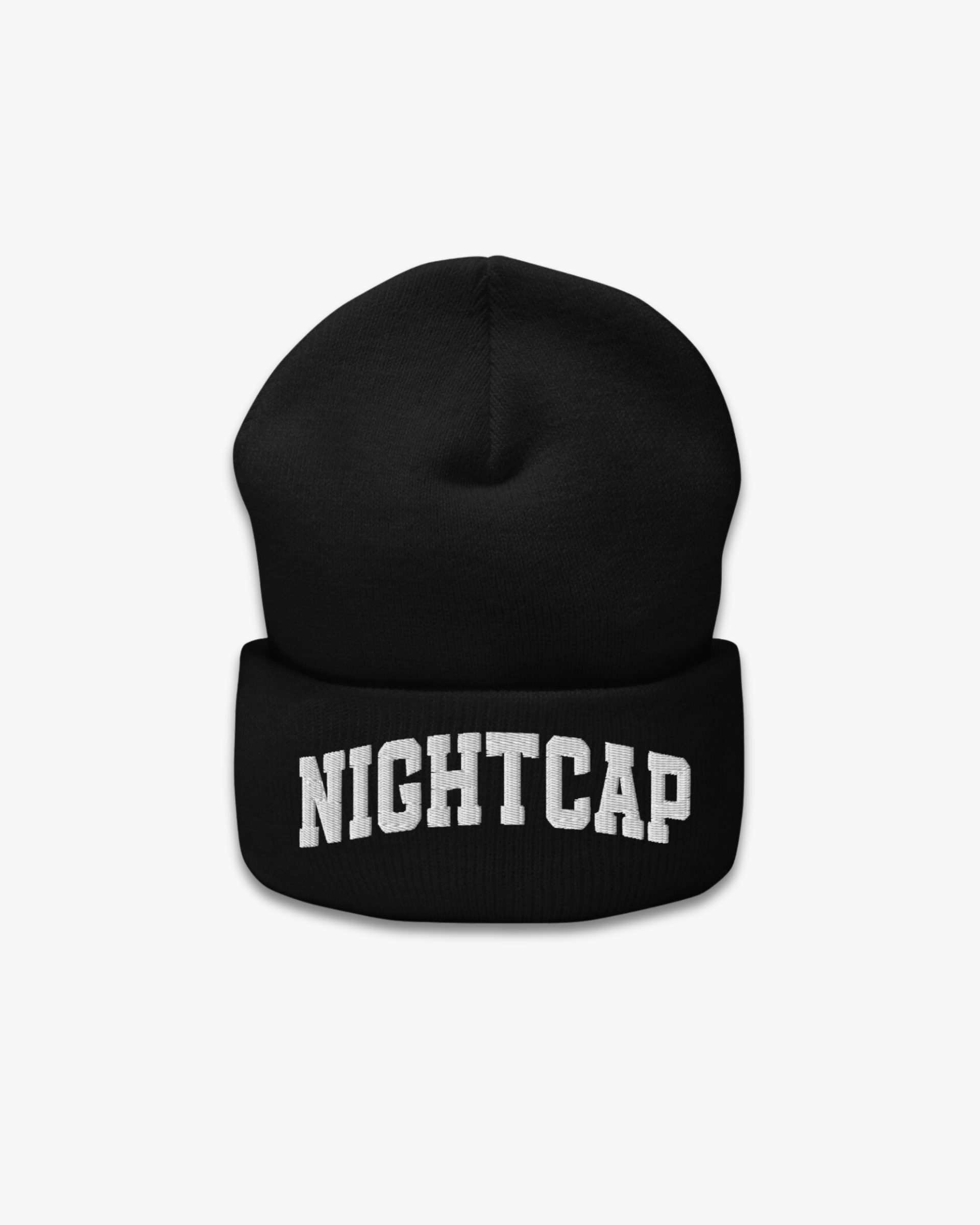 Nightcap Cuffed Beanie // Black