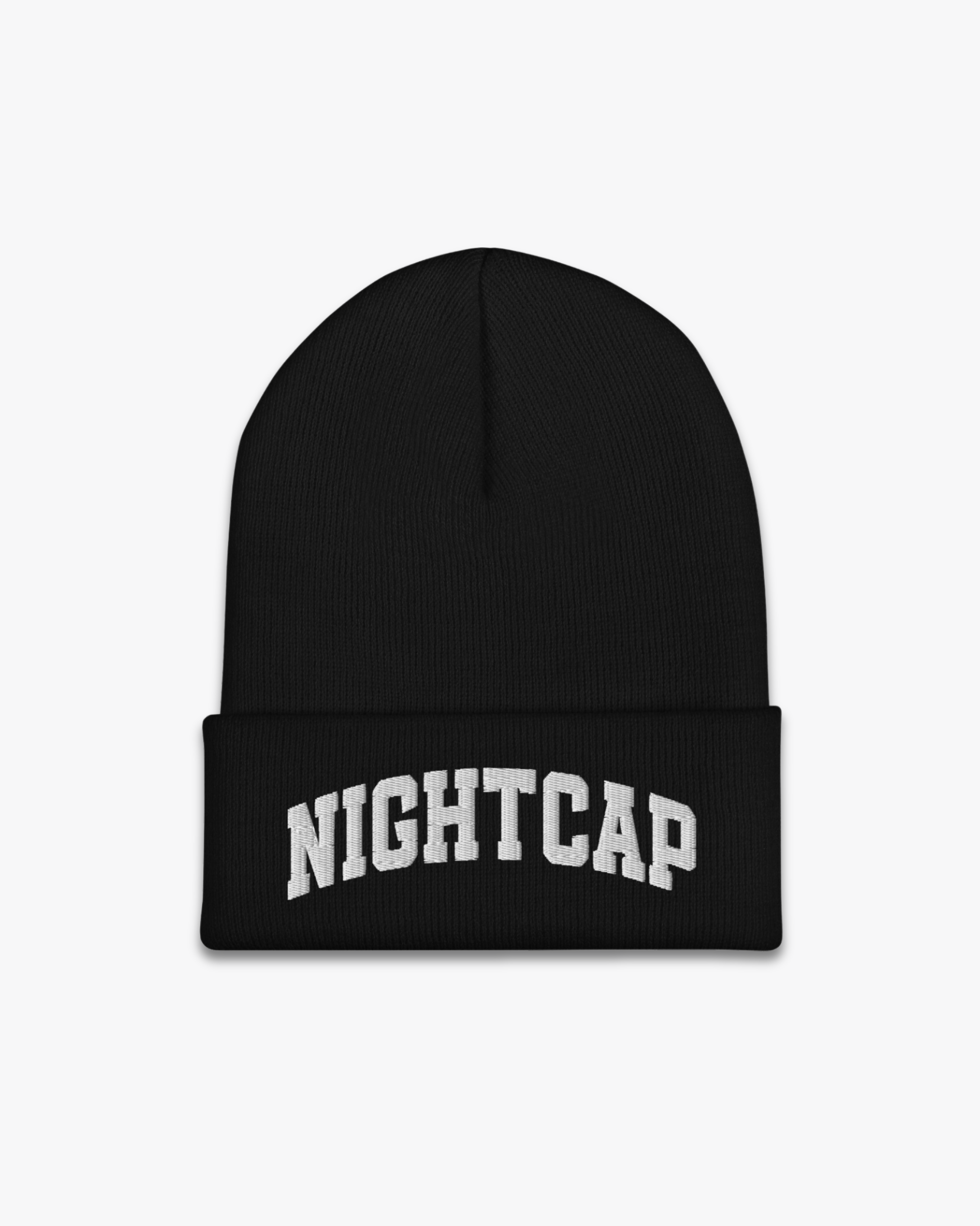 Nightcap Cuffed Beanie // Black