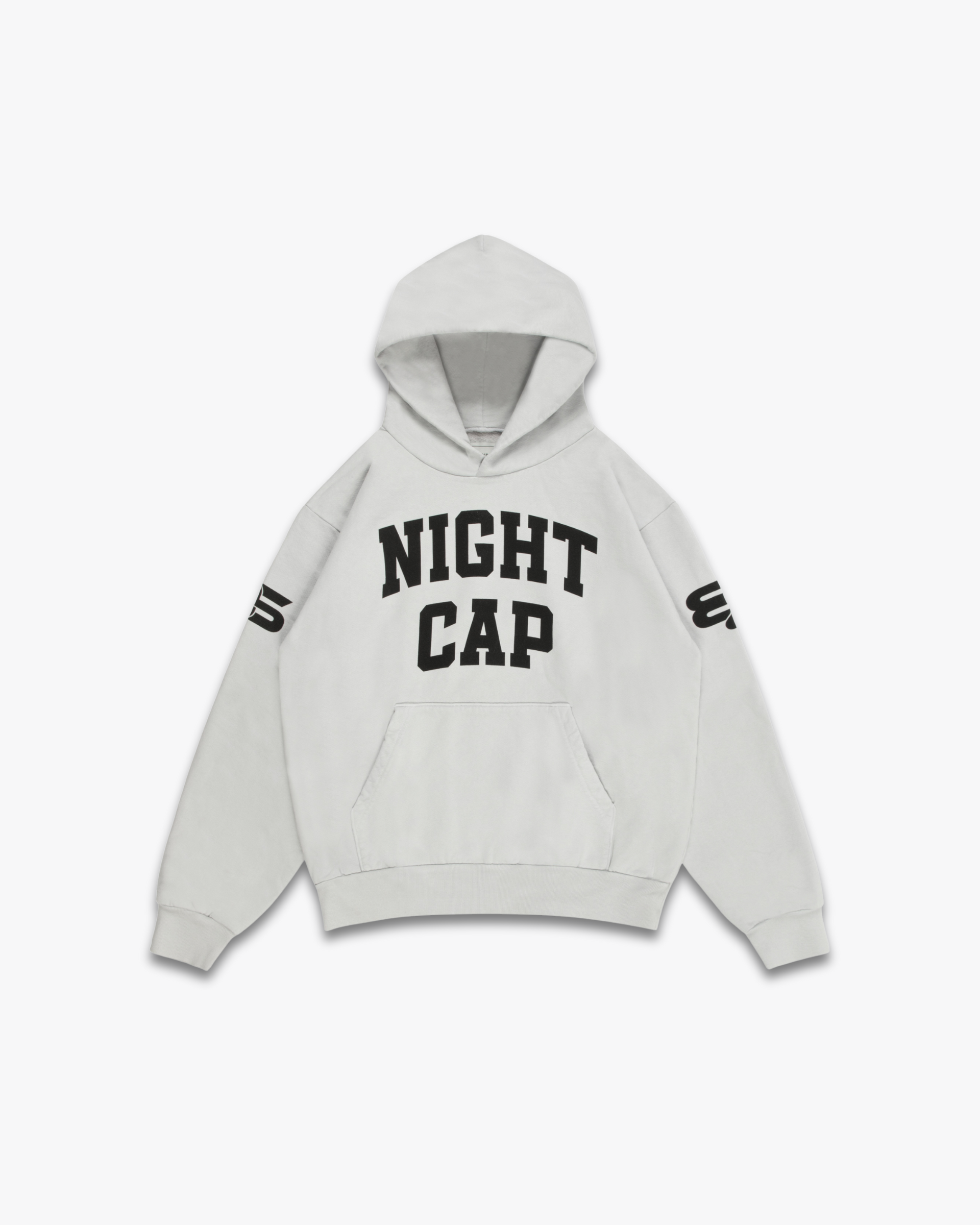 NIGHTCAP 84 & 85 HOODIE // VINTAGE GRAY