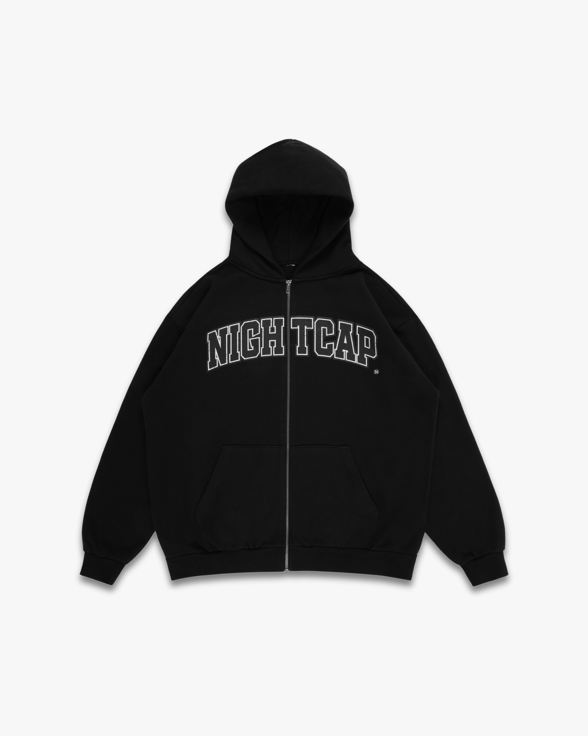 King Logo Front Zip Hoodie – YZ